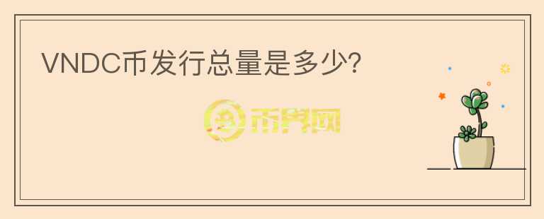 VNDC幣發(fā)行總量是多少？