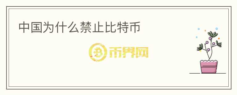 中國(guó)為什么禁止比特幣