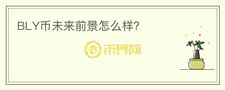 BLY幣未來前景怎么樣？