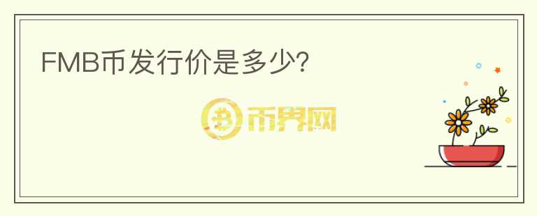 FMB幣發(fā)行價是多少？