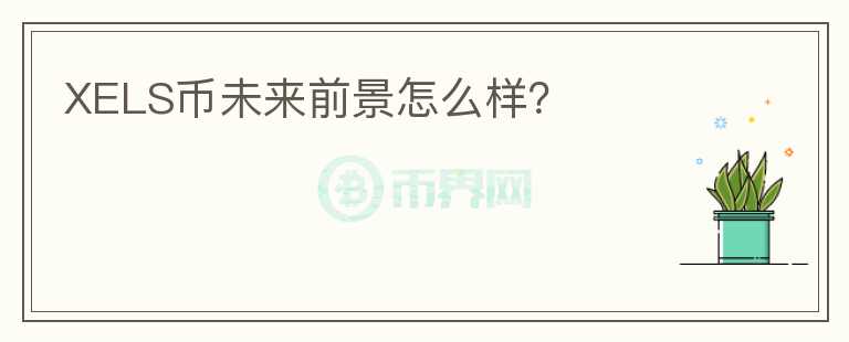 XELS幣未來(lái)前景怎么樣？
