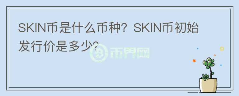SKIN幣是什么幣種？SKIN幣初始發(fā)行價(jià)是多少？