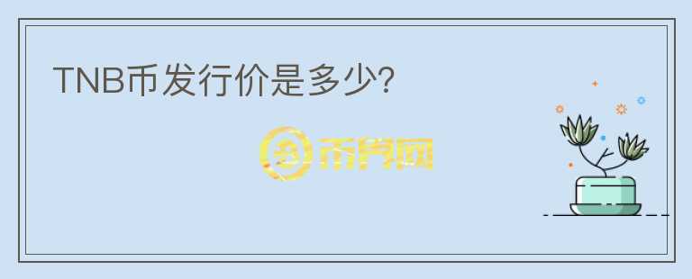 TNB幣發(fā)行價是多少？