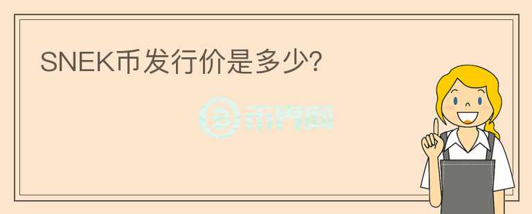 SNEK幣發(fā)行價是多少？