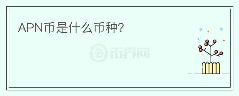 APN幣是什么幣種？