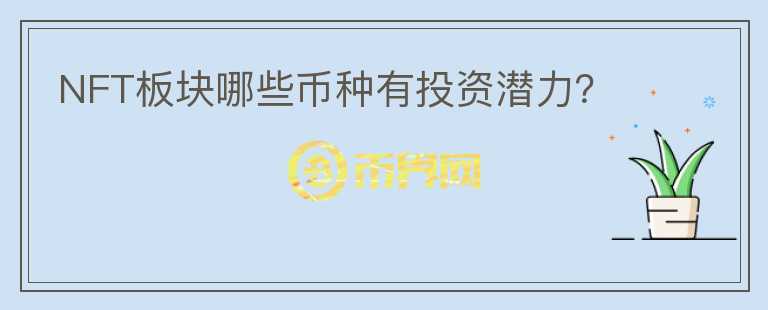 NFT板塊哪些幣種有投資潛力？
