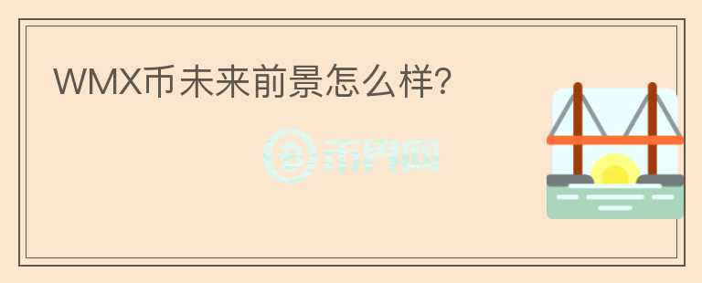 WMX幣未來前景怎么樣？