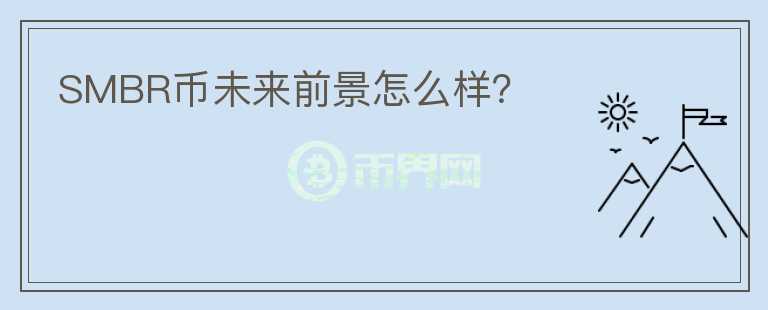 SMBR幣未來前景怎么樣？