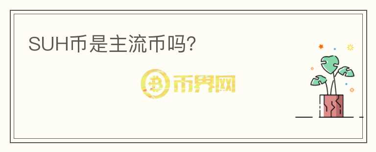 SUH幣是主流幣嗎？