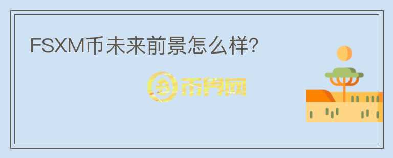 FSXM幣未來前景怎么樣？