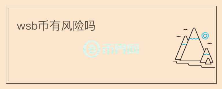 wsb幣有風(fēng)險嗎
