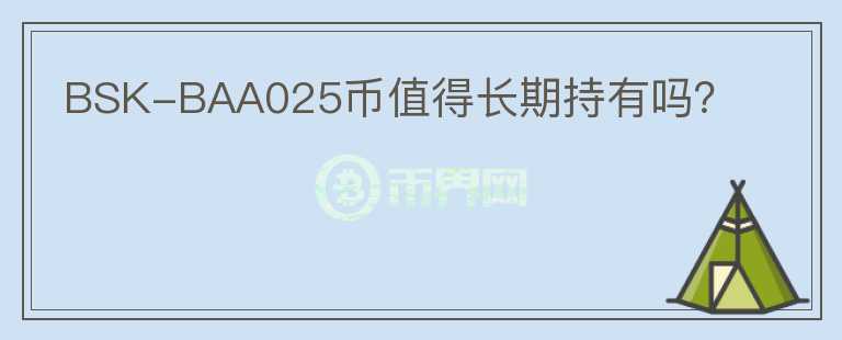 BSK-BAA025幣值得長(zhǎng)期持有嗎?