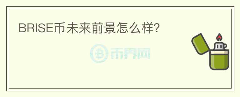 BRISE幣未來(lái)前景怎么樣？