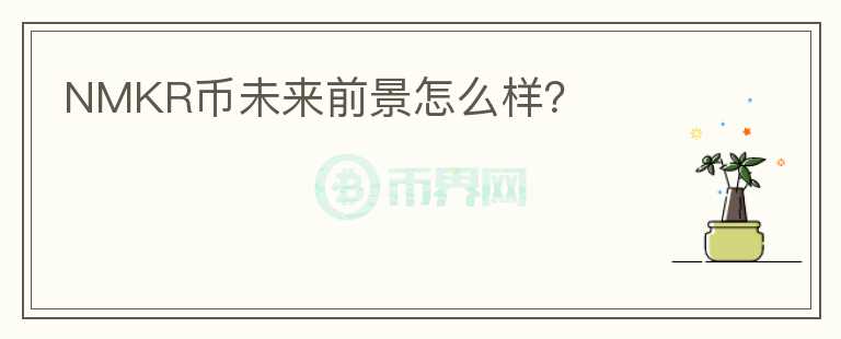 NMKR幣未來前景怎么樣？