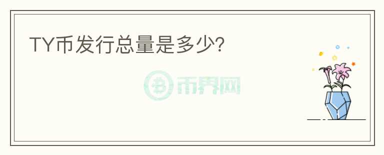 TY幣發(fā)行總量是多少？