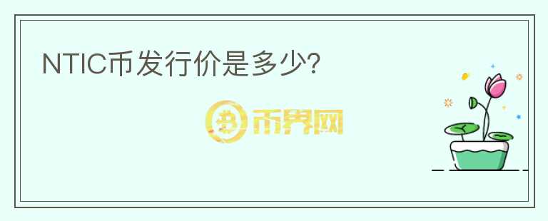 NTIC幣發(fā)行價是多少？