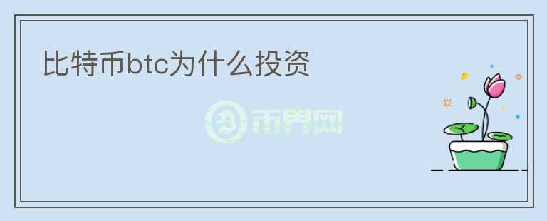 比特幣btc為什么投資