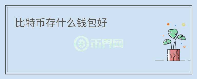 比特幣存什么錢包好