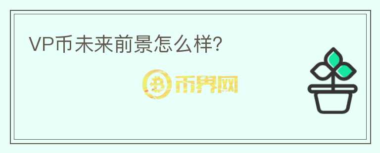 VP幣未來前景怎么樣?