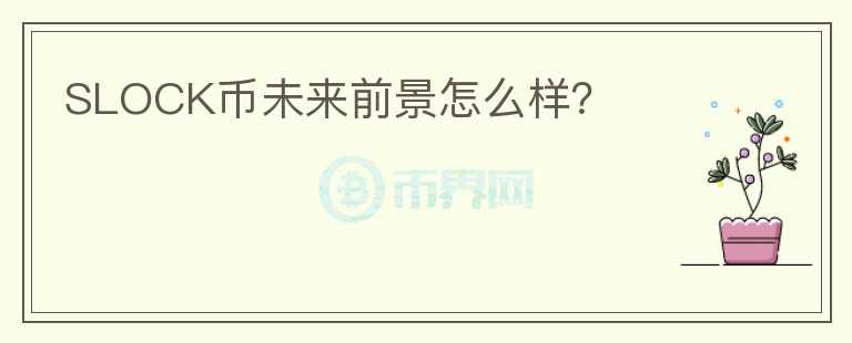 SLOCK幣未來前景怎么樣？